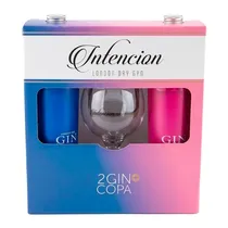 Gin Intención 2X900ML Original + Strawberry + Copo