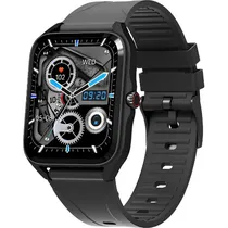 Relógio G-Tide Q1 Preto Bluetooth IP68 com Monitor Cardíaco HR