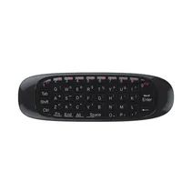 Teclado Satellite Smart TV AK-722G Wireless 2.4GHZ Preto