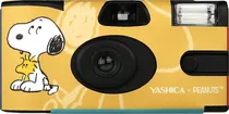 Camara Descartable Yashica 27 Exp Iso 400 Yellow Snoopy