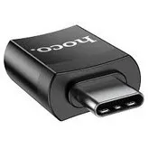 UA17 Convertidor USB A T-C Negro