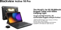 Tablet Blackview Active 10 Pro 5G DS 10.95" Ips 12GB/ 256GB IP69/ Mil-Spec/ Nightvision/ Black