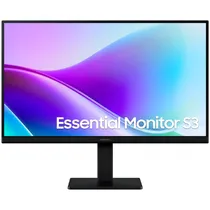 Monitor Samsung Essential S3 S32GF LS22F320GANXZA 22" Full HD (1920 X 1080), 5MS, 120HZ, Ips, 2XHDMI 1.4, Preto