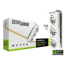 Tarjeta de Video VGA 16GB GF-RTX5070TI Zotac Solid Core Oc WHT ZT-B50710Q2-10P