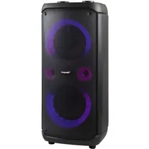 Ecopower Speaker EP-2225 6.5" 2X/ 40W/ BT/ USB/ Aux/ TF/ FM/ Microfono