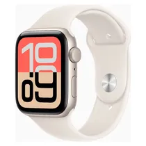 Apple Watch Se 3 GPS 44 MM Caixa de Alumínio Starlight com Pulseira Sport Starlight s/M (MEHG4HN/A)
