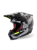 Casco Alpinestars s-M5 Rover 2 Ece 22.06 - Dark Gray Yellow Fluo Glossy / s
