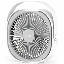 Mini Ventilador G-Tide FD01 / 3 Pás / 4400MAH / Recarregável - Branco