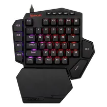 Teclado Redragon K585RGB-M Diti (Uma Mao) RGB - Red