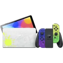 Console Nintendo Switch Oled 64GB Edição Especial Splatoon 3