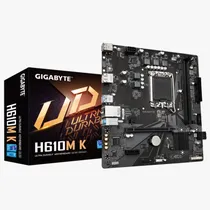 Placa Mãe Intel (1700) Gigabyte H610M K V2 DDR5