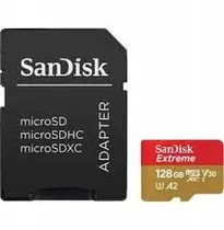 Memory SD Micro 128GB Sandisk Extreme 190-90M SDSQXAA-128G