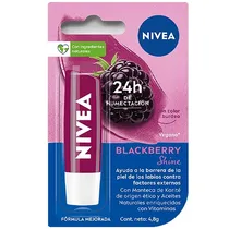 Protector Labial Nivea Blackberry Shine 4.8 G