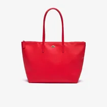 Bolso de Hombro Femenino Lacoste L.12.12 Concept Red