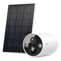 Câmera de Segurança TP-Link Tapo C425 Kit Solar 2K Quad HD Wifi - Branco
