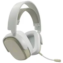 Fone c/ Microfone Ajazz AHM09 Max Gaming Wir Cinza/Branco 986956