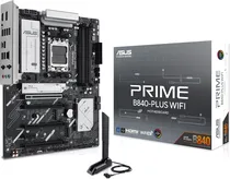 Placa Mãe Asus AM5 Prime B840-Plus Wifi HDMI/ DP/ USB3.2/ 3M.2/ DDR5/ ATX