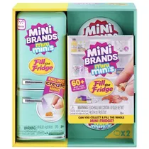 Kit Mini Geladeira Mini Brands Mini Minis Fill The Bradge - Turquesa