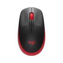 Mouse Logitech M190 Preto/Vermelho 910-005904