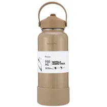 Botella Termica Terrano Bota+Pico 950ML - Arena Metalizado