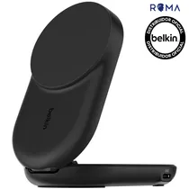 Carregador Wireless Belkin WIZ039KQBK 2-IN-1 25W USB-C Magsafe QI2 iPhone-Airpod - Preto