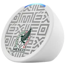 Speaker Amazon Echo Pop Seleção Nacional do Mexico (Soccer Edition) With Alexa - White