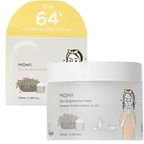 Máscara Facial Midha Rice Brightening - 100ML