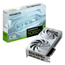 Placa de Vídeo Gigabyte Nvidia Geforce RTX 5060TI 8GB GDDR7 - GV-N506TEAGLEOC ICE-8GD