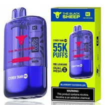 Vaper Descartável Black Sheep CTP 55K Puffs - Blueberry Watermelon