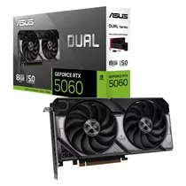 Placa de Vídeo Asus Dual Nvidia Geforce RTX-5060 8GB GDDR7 - DUAL-RTX5060-8G