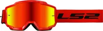 Óculos para Moto LS2 Helmets Charge Goggle 7202011032 - Red