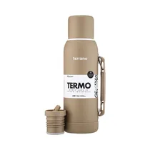 Termo Premium Terrano Con Base de Silicona 1L Arena