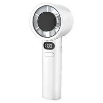 Mini Ventilador Portátil Hengda YQ10519 / 120 Niveis / Recarregavel - Branco