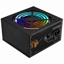 Fonte 500W Sate PRO590 RGB Real Bivolt Black