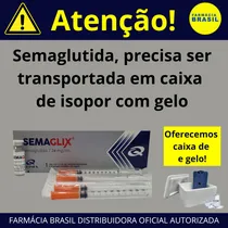 Ozempic Semaglutida Semaglix 1,34MG 1.5ML 4 Aplicações Quimfa