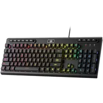 Teclado Gamer Redragon Aditya K513-RGB - com Fio - Inglês - Membrana - Preto