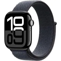 Apple Watch S10 42MM MWWG3LW/A Jet Black Aluminum Ink Sport Loop GPS