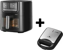 Fritadeira Elétrica Electrobras EBAF-75-Ow + Sandwichera Grill EBGS-04 220V-50/60HZ
