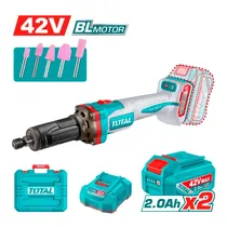 Retífica A Bateria Total TDGLI42012 – Pinça 6MM / 42V / com 2 Baterias / 2AH