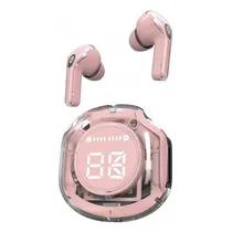 Satellite Auricular Bluetooth AE-6216 TWS Pink