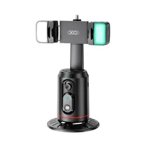 Estabilizador Gimbal Xo SS16 Rastreamento Facial Ia/Dual LED/1200MAH/Rotação 360° - Preto