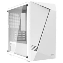 Gabinete Gamer Darkflash AL390 M-ATX / 1 Cooler - Blanco