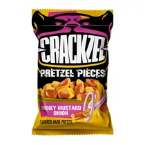 Salgadinho Pretzel Crackzel Honey Mustard Onion Pacote 65G