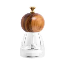 Moledor de Pimienta Life Home MCT-4135 14 CM Marrón Oscuro - Transparente