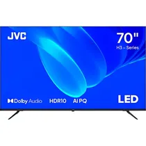TV Smart LED JVC 70KM558 70" 4K Uhd Google TV - Preto