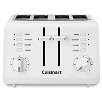 Torradeira Cuisinart CPT-142P1 Clássica 4 Fatias Branco 110V