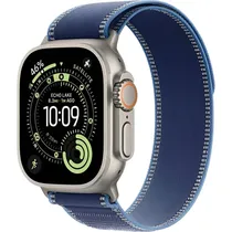 Apple Watch Ultra 3 (GPS + Cellular Caixa de Titânio Natural e Pulseira Loop Na Cor Azul 49 MM M/L MEWU4LW/A