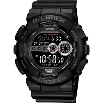 Relogio Casio G-Shock GD-100-1BDR Digital Masculino - Preto