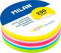 Bloco de Notas Milan Neon Colours 41671NE250 (250 Folhas)
