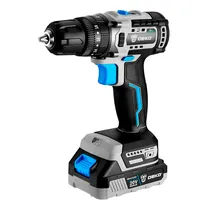 Parafusadeira/ Furadeira À Bateria Deko DKBL20DU3 – com Impacto / Brushless / 20V / 2AH / 2 Baterias Inclusas